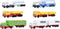Kibri 36980 Z Vrachtwagen Set van 6 vrachtwagencombinaties