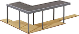 Kibri 38345 H0 overdekt terras Bouwpakket