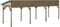 Kibri 38349 H0 houten carport Bouwpakket
