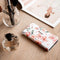 iMoshion Hoesje Geschikt voor Samsung Galaxy A22 (5G) Hoesje Met Pasjeshouder - iMoshion Design Softcase Bookcase - Wit / Meerkleurig / Blossom Watercolor White