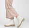 PS Poelman Mink - Chelsea boots - Chunky zool 4,5 cm - Crème Wit - Maat 40