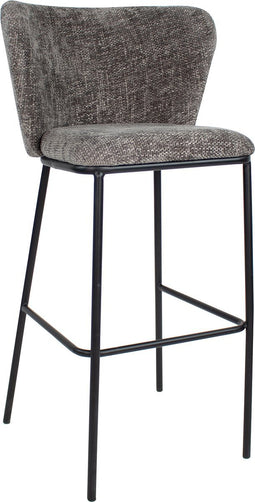 Kick barkruk Bo - donkergrijs