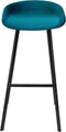 Kick barkruk Finn hoog - Velvet Blauw