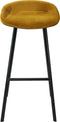 Kick barkruk Finn hoog - Velvet Blauw