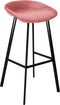 Kick barkruk Finn hoog - Velvet Blauw