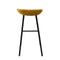 Kick barkruk Finn hoog - Velvet Goud