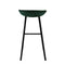 Kick barkruk Finn hoog - Velvet Groen