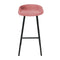 Kick barkruk Finn hoog - Velvet Roze