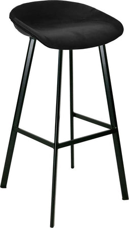 Kick Barkruk Finn Hoog - Velvet Zwart