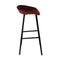 Kick barkruk Finn laag - Velvet Rood