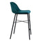 Kick barkruk JEFF - Velvet Blauw