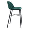 Kick barkruk JEFF - Velvet Groen