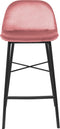 Kick barkruk Jeff - Velvet Roze