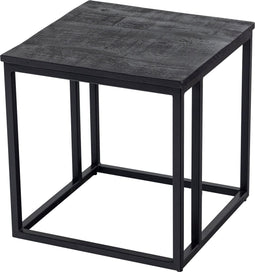 Kick Bijzettafel Anna - Zwart - 45x45