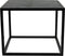 Kick Bijzettafel Hugo 50x50cm - Zwart