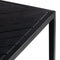 Kick Bijzettafel Hugo 50x50cm - Zwart