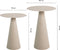 Kick bijzettafel Vic hoog - beige