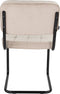 Kick buisframe stoel Ivy champagne - set van 4