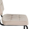 Kick buisframe stoel Ivy champagne - set van 4