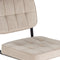 Kick buisframe stoel Ivy champagne - set van 4