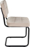 Kick buisframe stoel Ivy champagne - set van 6
