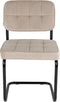 Kick buisframe stoel Ivy - Champagne