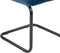 Kick buisframe stoel Ivy donkerblauw - set van 4