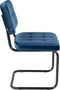 Kick buisframe stoel Ivy donkerblauw - set van 4