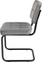 Kick buisframe stoel Ivy grijs - set van 4