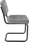 Kick buisframe stoel Ivy grijs - set van 4