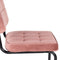 Kick buisframe stoel Ivy roze - set van 4