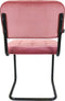 Kick buisframe stoel Ivy - Roze