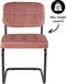 Kick buisframe stoel Ivy - Roze