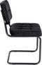 Kick buisframe stoel Ivy zwart - set van 4