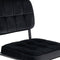 Kick buisframe stoel Ivy zwart - set van 4