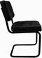 Kick buisframe stoel Ivy - Zwart