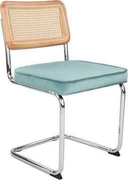 Kick buisframe stoel Kai - Mintgroen