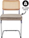 Kick buisframe stoel Kai - Taupe