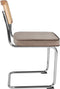 Kick buisframe stoel Kai - Taupe