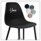 Kick designstoel Yara - Zwart