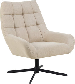 Kick draaifauteuil Claire - beige