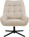 Kick draaifauteuil Claire - beige