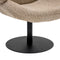 Kick draaifauteuil Lev - beige