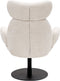 Kick draaifauteuil Lev - creme