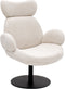 Kick draaifauteuil Lev - creme