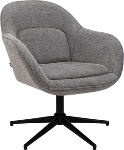 Kick draaifauteuil Lux - donkergrijs