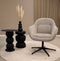 Kick draaifauteuil Lux - taupe