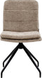 Kick draaistoel Aron - taupe