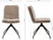 Kick draaistoel Aron - taupe
