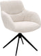 Kick draaistoel Fer - creme